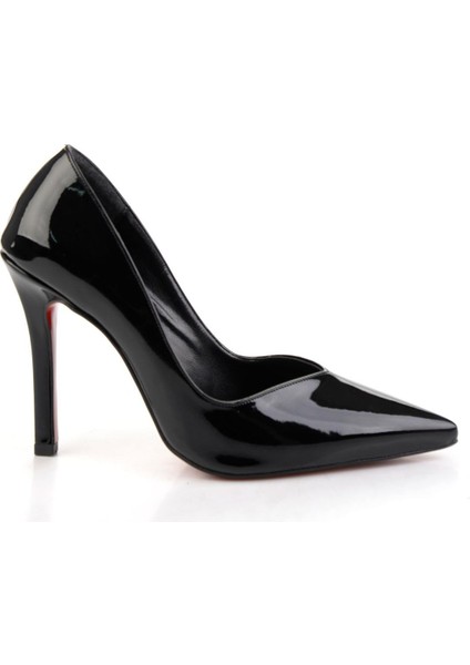 Siyah Kadın Klasik Topuklu Ayakkabı K01614016798