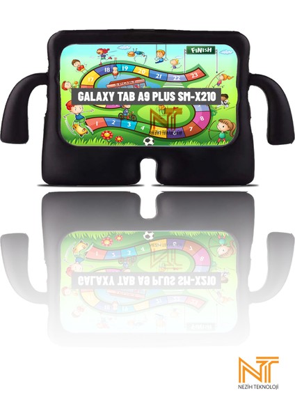 Samsung Galaxy Tab S9 X710 / S9 Fe X510 / S10 Fe X520 Uyumlu Çocuklar Için Standlı Silikon Kılıf modelleri