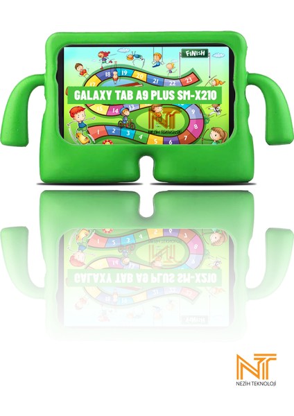 Honor Pad X8A Uyumlu Çocuklar Için Standlı Silikon Kılıf modelleri