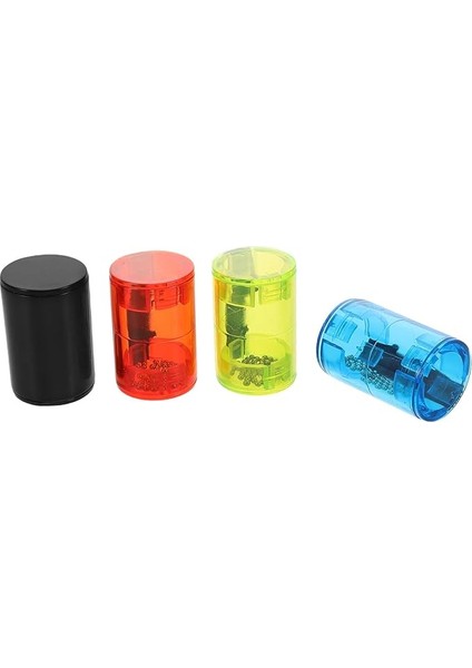 4pcs Ukulele Parmak Shaker Gitar Için Plastik Kum Zilleri Ukulele Mandolin Banjo Cajon Perküsyon Müzik Aleti Bantlar ve Performanslar Için Ideal