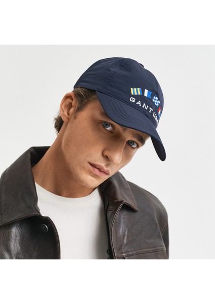 Unisex Lacivert Logolu Şapka