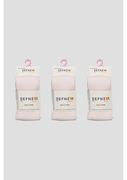 3 Adet Pamuklu Kız Çocuk ve Bebek Külotlu Çorap indirimleri