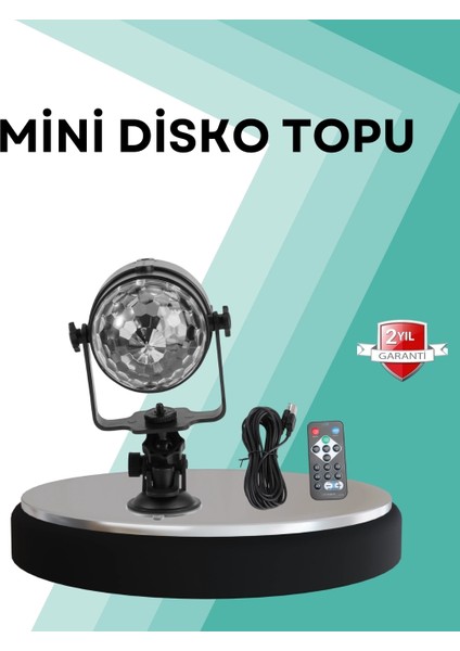 Uzaktan Kumandalı Rgb Disko Projektör Işığı