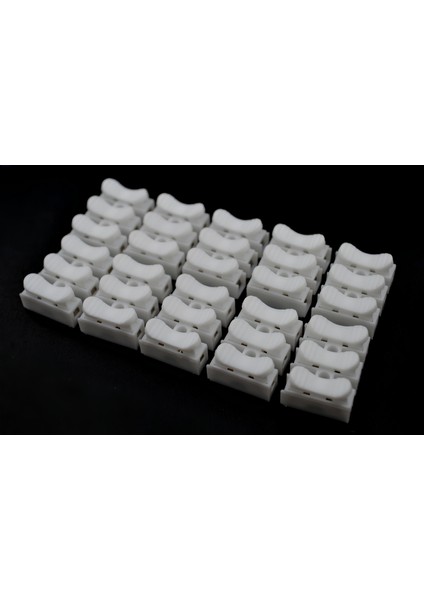 Elektrik Buat Klemensi Yaylı Üçlü 2mm² Kabloya Kadar