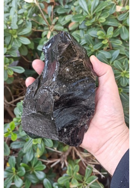 Siyah Obsidyen Standlı Büyük Parça Ob-30 fiyatları