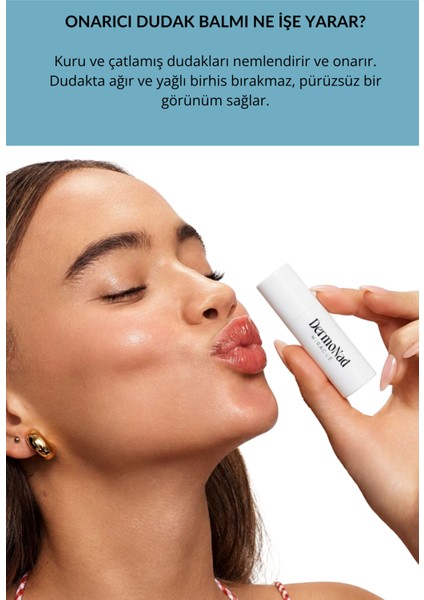 Onarıcı Nemlendirici Dudak Balmı 5 Mg (She Butter , Vitamin E , Coconut Oil ,squalene) modelleri