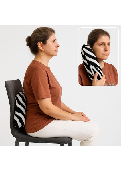 Zebra Desenli Trikoşal Marka-Yumuşak Dokulu,rahat,hafif ve Şık-Taşınabilir Kılıf ÇANTALI-170X70 cm