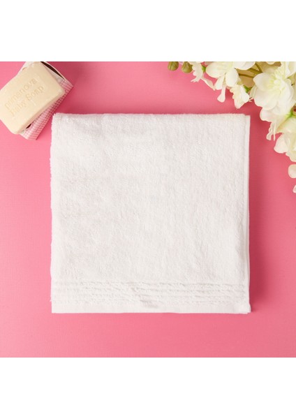 Soft Fly Ayak Havlusu - Beyaz - 50X70 cm