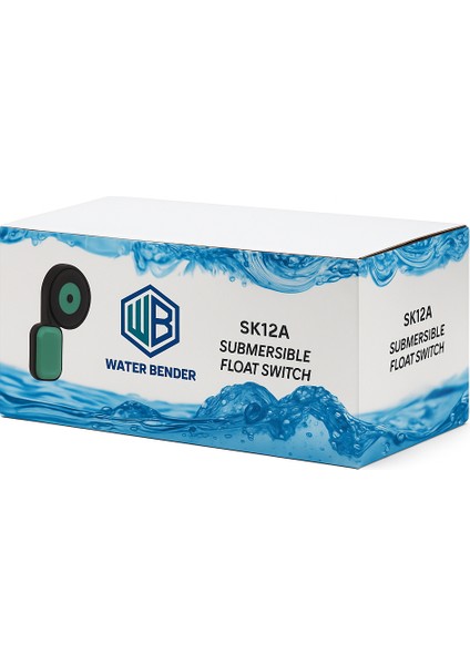 SK-124 Flatör 0,6 Metre Kablo 220 V Sıvı Seviye Şalteri (Elektrikli Şamandıra)