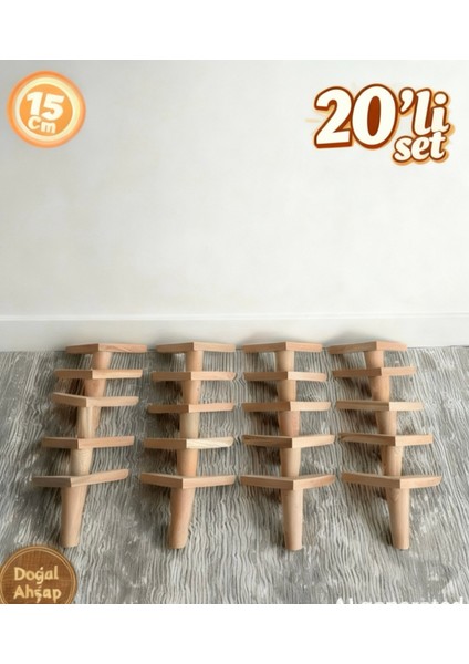 1. Sınıf Gürgen Ağacı Mobilya Kanepe Koltuk Tv Ünitesi 15 cm Ahşap Destek Ayağı modelleri