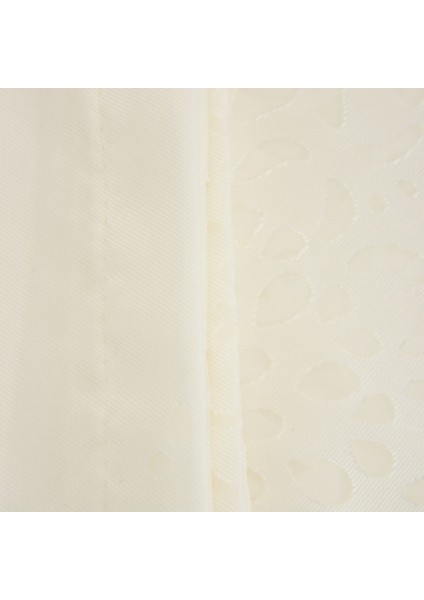 Soft Floral Devore Masa Örtüsü - Krem - 140X200 cm modelleri