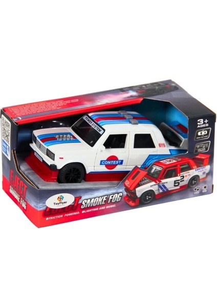 Işıklı Sesli Duman Çıkaran Sürtmeli Modifiye Araba LDP-1A fiyatları