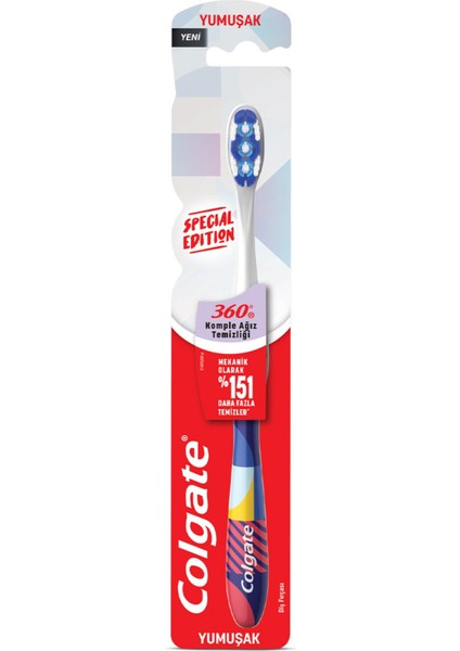 360 Special Edition Yumuşak Diş Fırçası 2 Adet