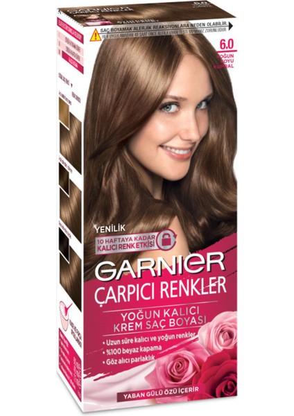 Çarpıcı Renkler 6.0 Yoğun Koyu Kumral 3 Adet