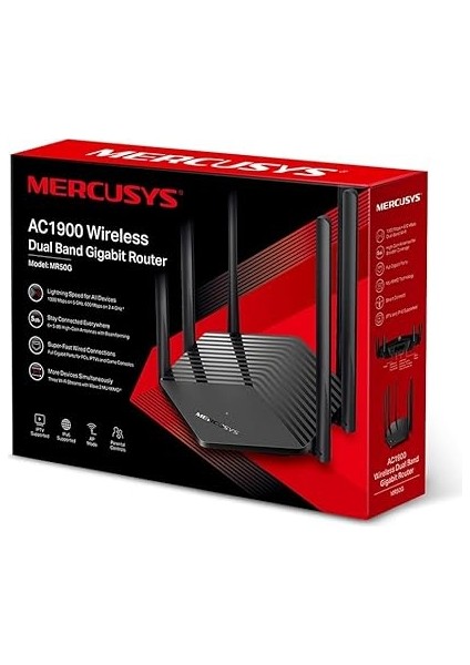 MR50G, AC1900 Kablosuz Çift Bantlı Gigabit Router indirimleri