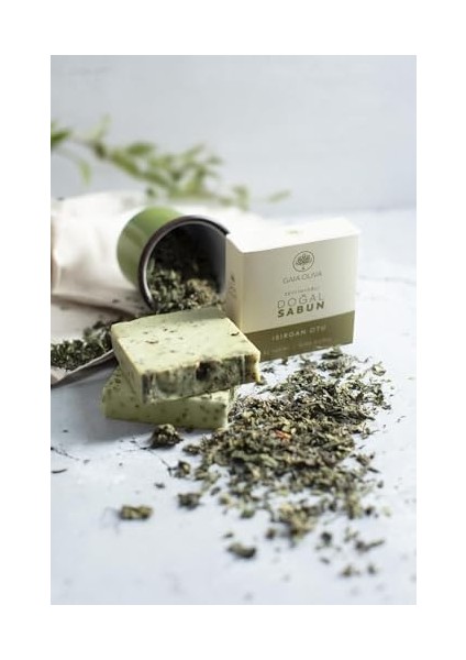 Isırgan Otlu ve Zeytinyağlı El Yapımı Doğal Sabun