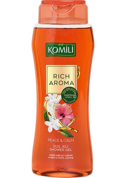 Rich Aroma Peace Calm Duş Jeli 500 ml 3 Adet