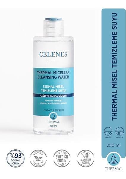 Thermal Misel Temızleme Suyu Yağlı ve Karma Ciltler (250 Ml) fiyatları