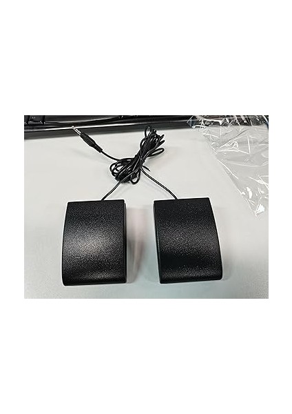 Sustainpedalforkeyboard 3,5 mm Kompakt Çift Sürdürülebilir Pedal, Elektronik Klavye Için Kaymaz Sessiz Ayak Pedalı, Taşınabilir Katlanır Piyano, Müzik Aletleri Için Evrensel Tasarım indirimleri