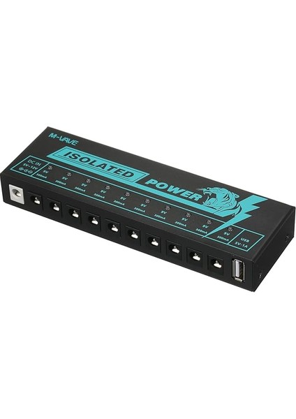 Gitar Pedal Gücü Gitar Efektör Güç Kaynağı 10 Izole Dc Çıkış Izole Güç fırsatları