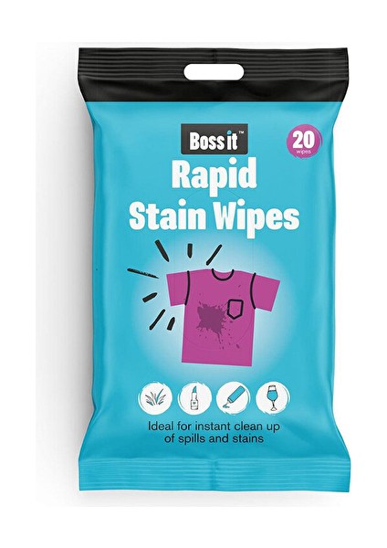 3 Adet Boss It Leke Çıkarma Mendili 20'li