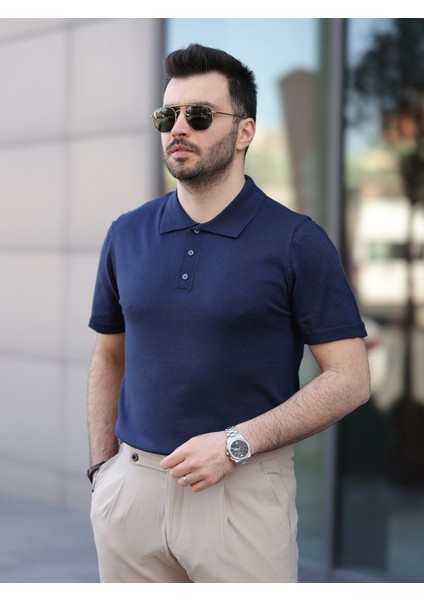 Basic Düğmeli Pamuklu Triko Tshirt fiyatları