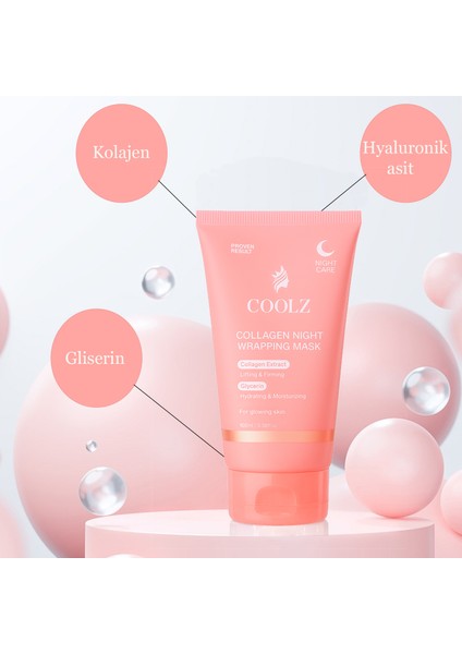 Soyulabilir Kolajen Gece Maskesi fiyatları