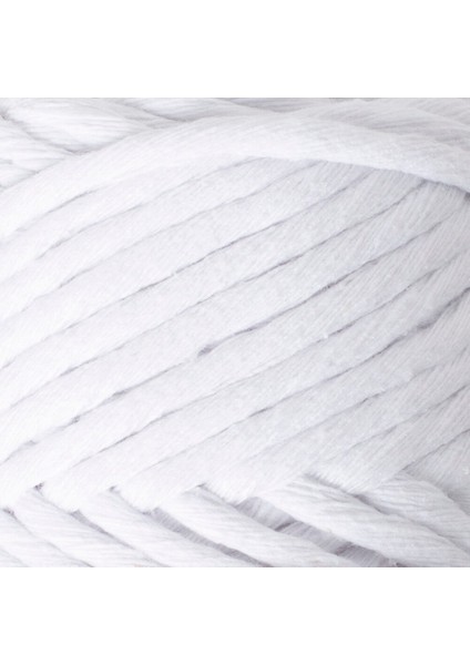La Mia Boho Beyaz Büküm Makrome Ipi - L001 - 33994 fiyatları