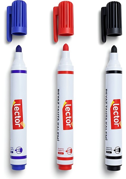 Tahta Kalemi 3 Renk Lector Marka Kidsece Kalitesyle