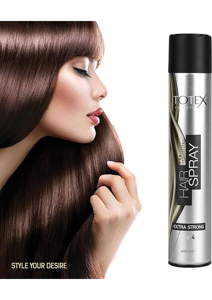 Saç Şekillendirici Ekstra Güçlü Aerosol Saç Spreyi | Gümüş Parlatıcı ve Uzun Ekstra Tutuş | Profesyonel Kuaförler Berberler ve Günlük Kullanım 400 ml fiyatları