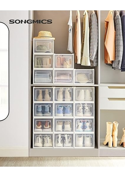 LSP18MWT Ayakkabı Kutusu, 18'li Set, Ayakkabı Saklama Kutusu fiyatları