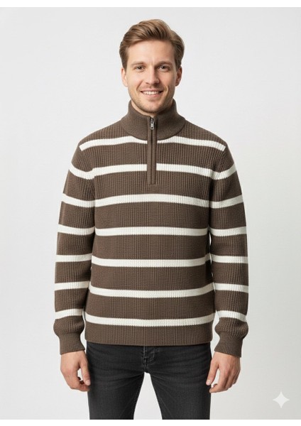 Erkek Fermuarlı Kazak 218