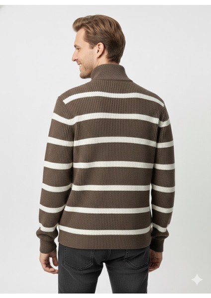 Erkek Fermuarlı Kazak 218 modelleri