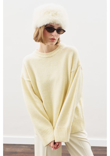 Chunky Oversıze Kazak Sarı fiyatları