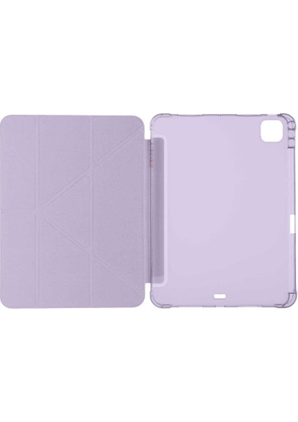 iPad Pro 11 Inç M5 2025 Uyumlu Kılıf Üçgen Katlanabilir Kalem Şarj Bölmeli Kılıf fiyatları