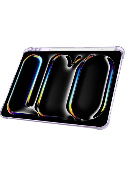 iPad Pro 11 Inç M5 2025 Uyumlu Kılıf Üçgen Katlanabilir Kalem Şarj Bölmeli Kılıf fırsatları