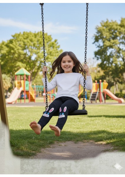 Ideal Sepet Tavşan Nakışlı %100 Pamuk Kız Çocuk Tayt fiyatları