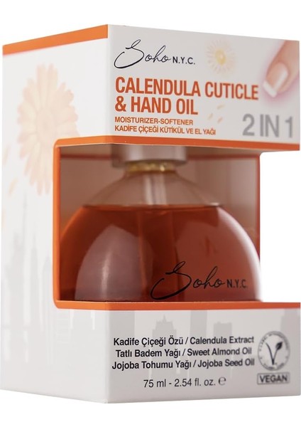 Soho N.y.c. Kütikül ve El Yağı-Calendula- Besleyici Yumuşatıcı 75 ml fiyatları