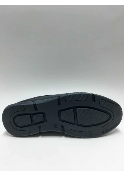Hakiki Deri Diyabetik Ortopedik Siyah Bağcıksız Rahat Anatomic Kışlık Erkek Ayakkabı C-85400369FRX fırsatları