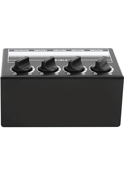 Compact 4 -Wegs -Sereo Mixer Şarkı Söyleme Efektleri Için Gelişmiş Kontrol indirimleri