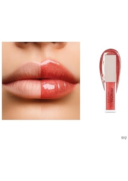 Alıx Avıen Maxivolumizer Lipgloss 217 - Pomegranate Blossom - Kalıcı ve Nemlendirici Ruj - Dolgunlaştırıcı Etki