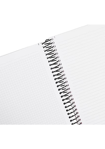 Infinity Pastel Serisi, A4, 6 Konulu (3 Kareli, 3 Çizgili) 180 Yaprak Pp Kapaklı Spiralli Defter, Pembe modelleri