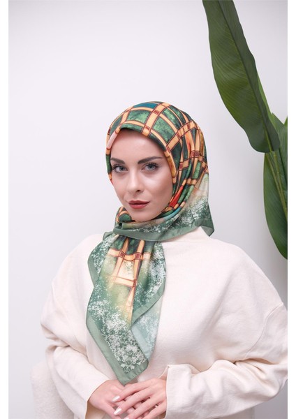 Renkli Karma Desen Dijital Soft Eşarp fırsatları