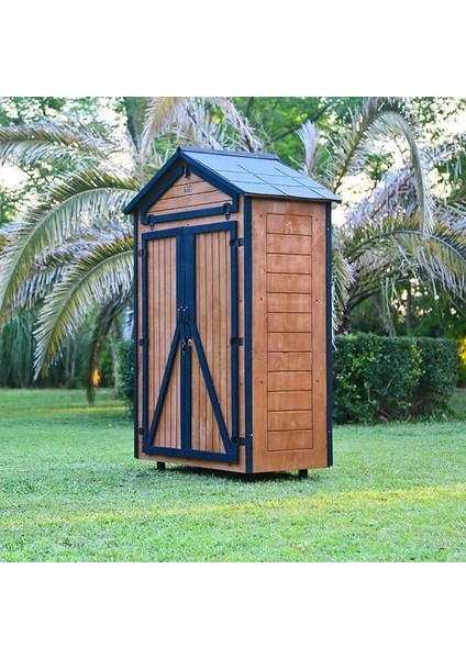 Ahşap Bahçe Depolama Dolabı 850 Lt
