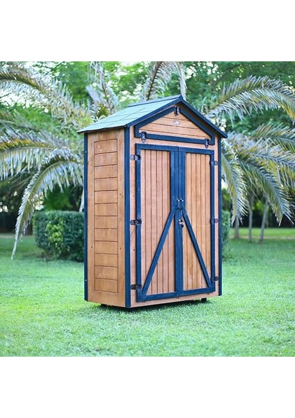 Ahşap Bahçe Depolama Dolabı 850 Lt modelleri