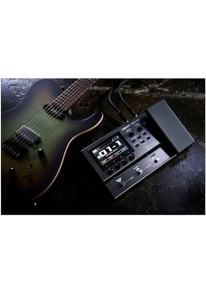 Gx-10 Kompakt Gitar ve Bas Efekt Işlemcisi, GX-100 Ses Motoru, Renkli Dokunmatik Ekran, 32 Amp Tipleri ve 170 Boss Efektleri Çok Modlu, Ayak Pedalları ve Ifade Pedalı, Aırd Teknolojisi indirimleri