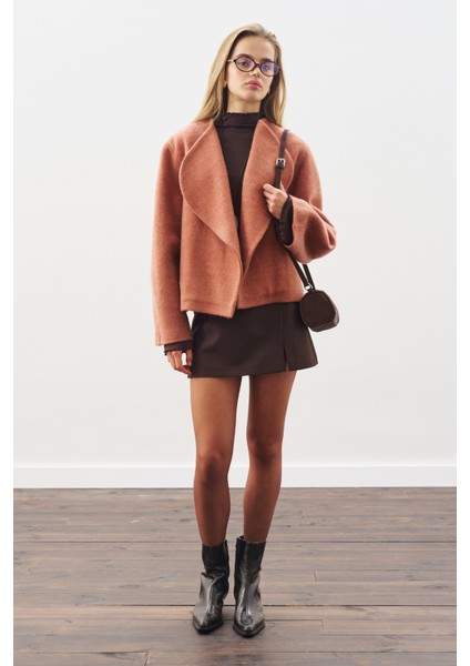 Yünlü Kısa Ceket Kiremit fiyatları