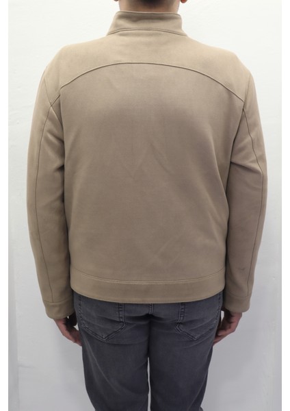 Fistan Store Erkek Hakim Yaka Spor Kesim Normal Kalıp Nubuk Mont indirimleri