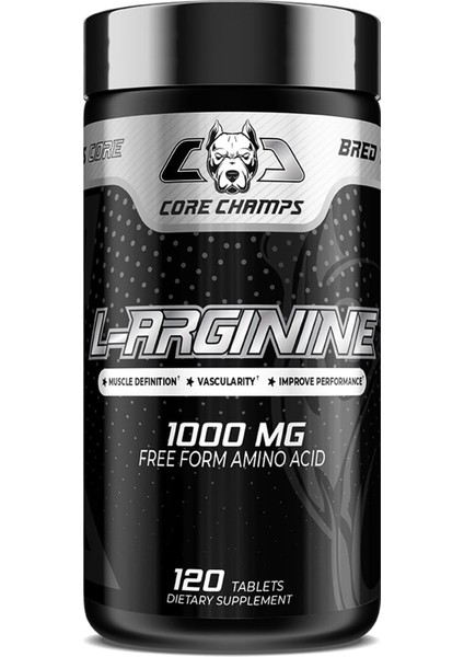 L-Arginine Nitric Oxide 1000 Mg 120 Tablet - By Kai Greene