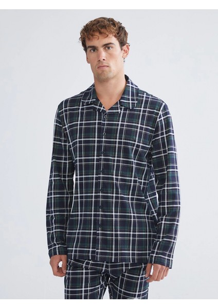 Lc Waıkıkı Lacivert Standart Kalıp Erkek Pijama Takımı fiyatları